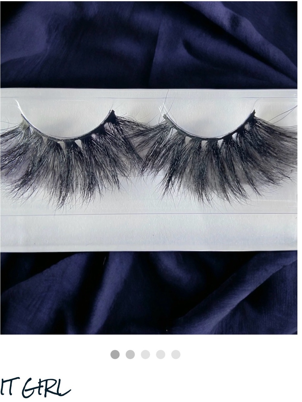 5 pairs of 25mm Twice Slayed Collection Voluminous Faux-Mink Strip Lashes